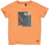 Quapi ! Jongens Shirt Korte Mouw -- Oranje Katoen/elasthan online kopen