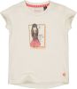 Quapi ! Meisjes Shirt Korte Mouw -- Off White Katoen/elasthan online kopen