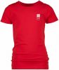 VINGINO ! Jongens Shirt Korte Mouw -- Rood Katoen/elasthan online kopen