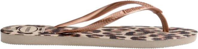 Havaianas Slim Leopard slippers dames
