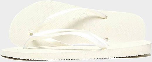 Havaianas Slim Teenslippers Dames White Dames