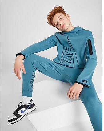 Nike Sportswear Tech Fleece Hoodie voor jongens Mineral Teal/Black