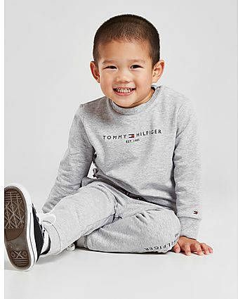 Tommy Hilfiger Essential Crew Trainingspak Baby's Grey Kind