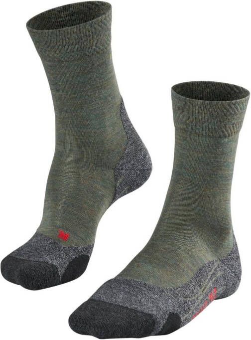 Falke TK2 Melange Wandelsok Heren Groen
