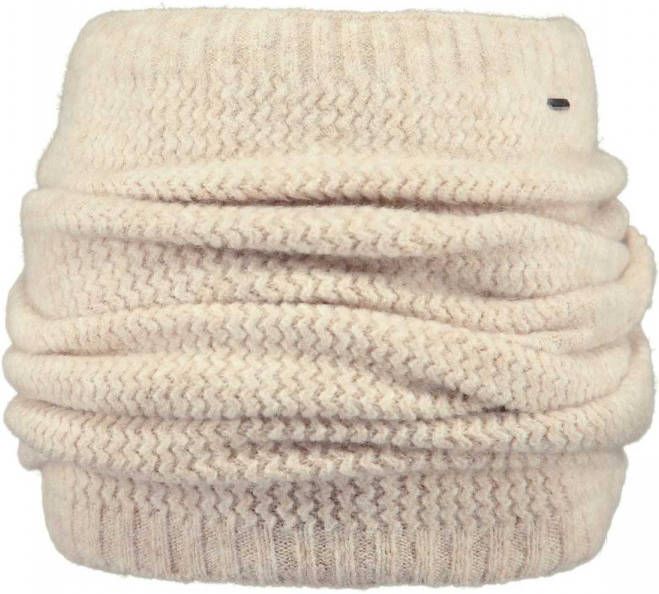 Barts ! Meisjes Colsjaal -- Ecru Polyamide/acryl