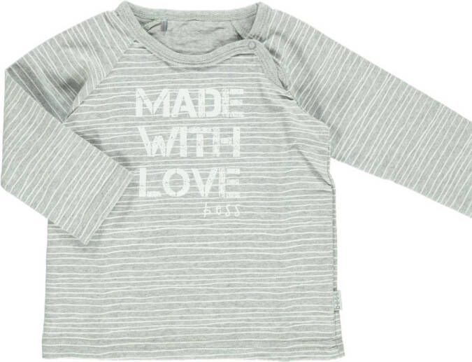 Bess ! Jongens Shirt Lange Mouw -- Diverse Kleuren Katoen/elasthan