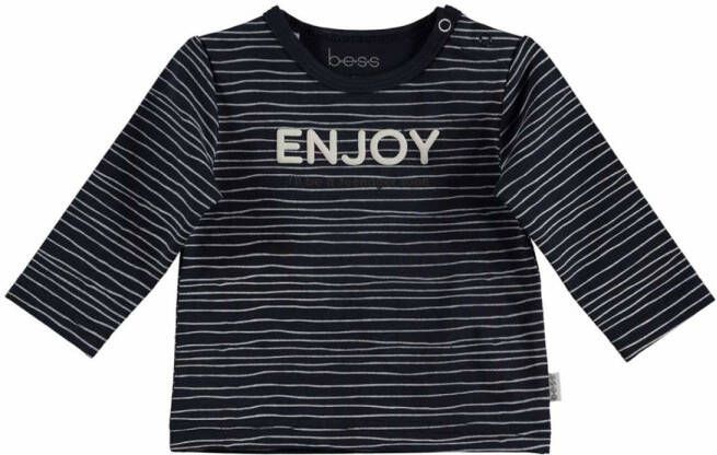 Bess ! Jongens Shirt Lange Mouw -- Diverse Kleuren Katoen/elasthan