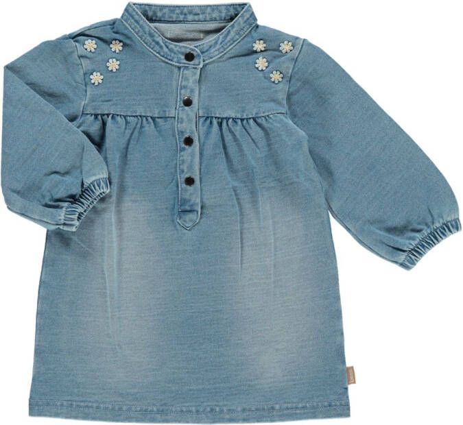 Bess ! Meisjes Jurk -- Denim Katoen/elasthan