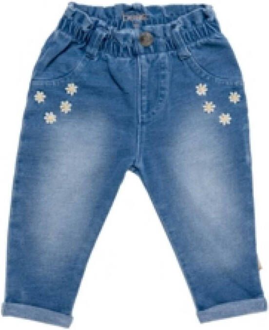 Bess ! Meisjes Lange Broek -- Denim Katoen/elasthan