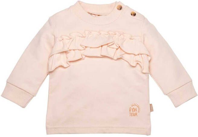 Bess ! Meisjes Sweater -- Roze Katoen/elasthan