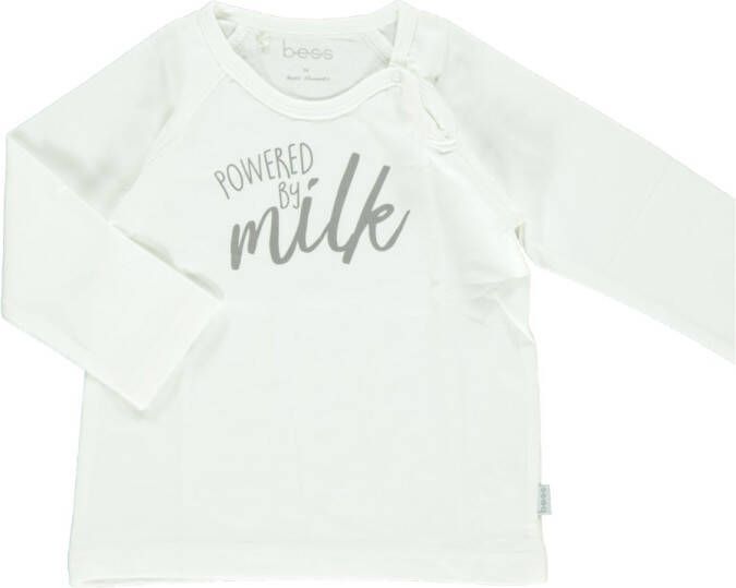 b.e.s.s  Shirt met lange mouwen aangedreven door melk Wit Gr.Pasgeborene (0 6 jaar) Jongen/Meisjes