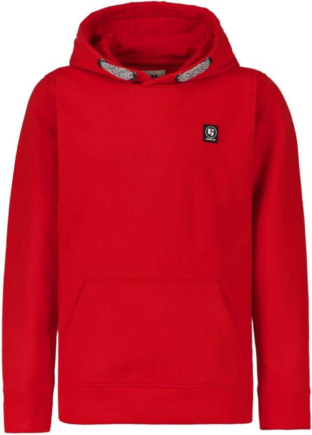 Garcia ! Jongens Trui -- Rood Katoen/elasthan