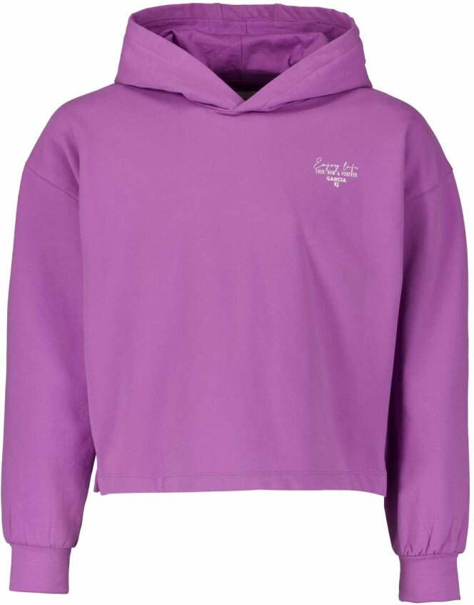 Garcia ! Meisjes Trui -- Paars Katoen/elasthan