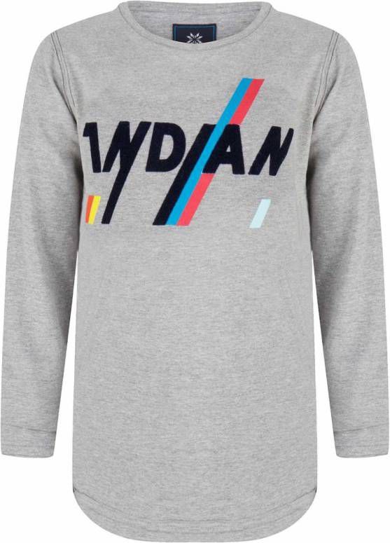 Indian Blue Jeans ! Jongens Shirt Lange Mouw Maat 176 Grijs Katoen/polyester