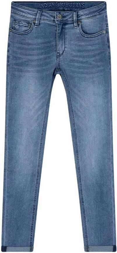 Indian Blue Jeans Blauwe Skinny Jeans Blue Ryan Skinny Fit