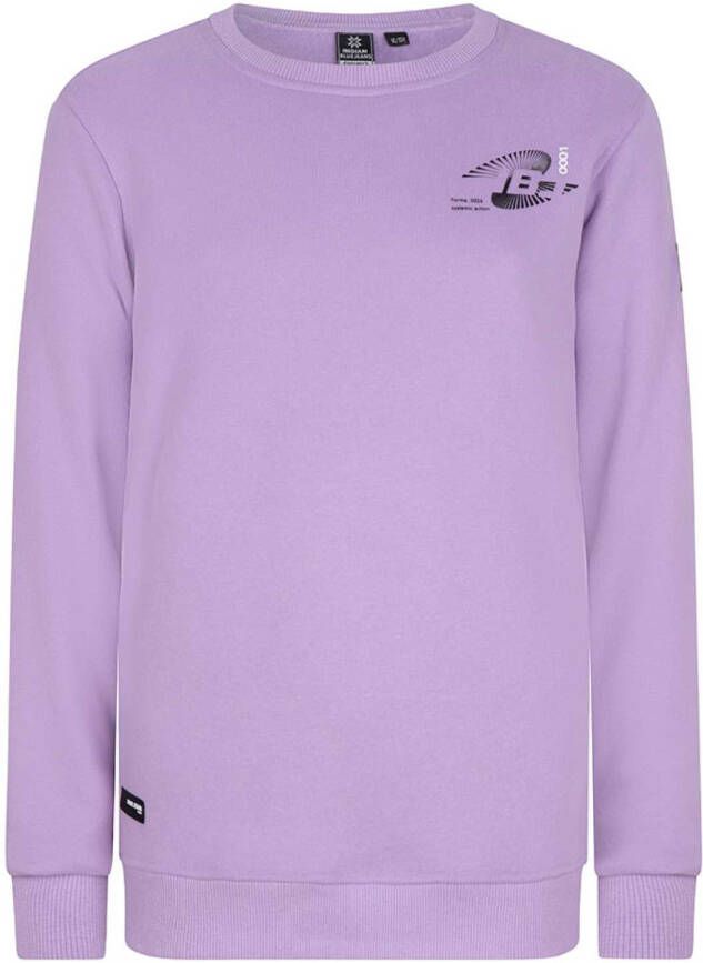 Indian Blue Jeans ! Jongens Sweater -- Lila Katoen/elasthan