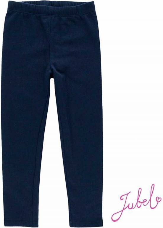 Jubel ! Meisjes Legging Maat 104 Donkerblauw Katoen/elasthan