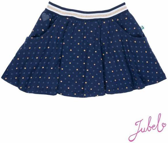 Jubel ! Meisjes Rok Maat 140 Donkerblauw Katoen/elasthan