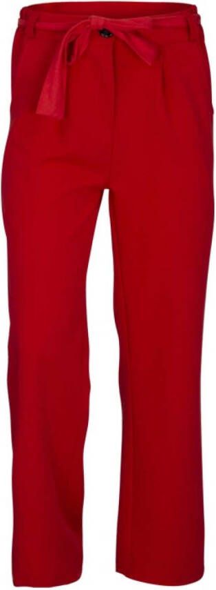 Kiestone ! Meisjes Lange Broek -- Rood Polyester/viscose