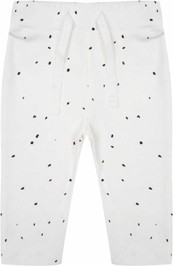 Little Indians ! Unisex Lange Broek -- Off White Katoen