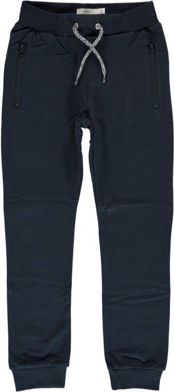 name it:NAME IT Kids Nkmhonk BRU SWE Pant Noos Dark Sapphire | Freewear Blauw