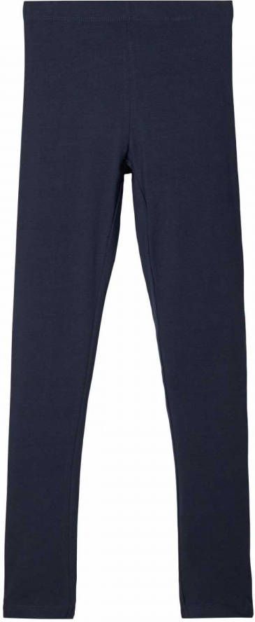 Name It! Meisjes Legging Maat 164 Donkerblauw Katoen/elasthan