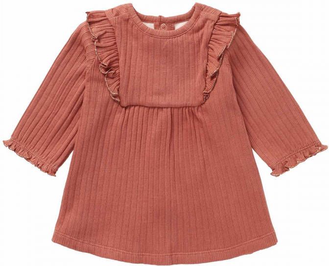 Noppies ! Meisjes Jurk -- Bruin Katoen/elasthan