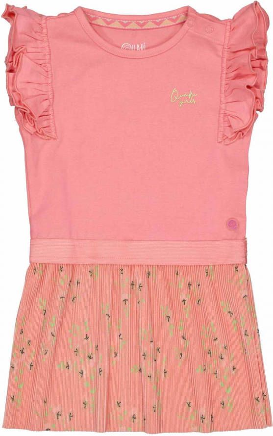 Quapi ! Meisjes Jurk -- Roze Katoen/polyester
