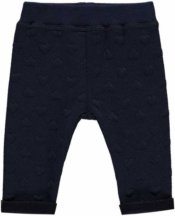 Quapi ! Meisjes Lange Broek Maat 68 Donkerblauw Micro polyester/spandex