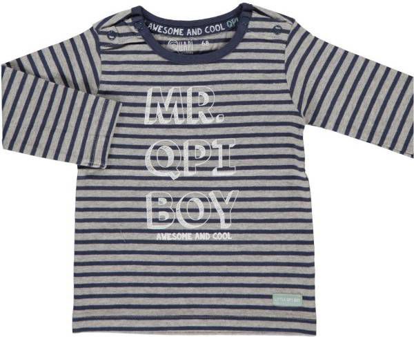 Quapi ! Jongens Shirt Lange Mouw -- Diverse Kleuren Katoen/elasthan