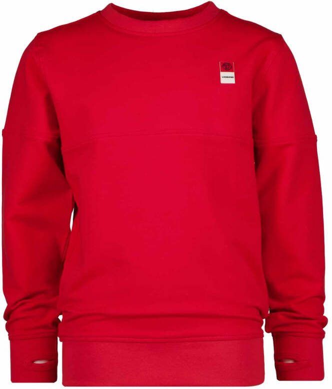 VINGINO ! Jongens Sweater -- Rood Katoen/elasthan