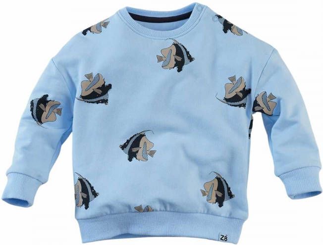 Z8 ! Jongens Sweater -- All Over Print Katoen/elasthan