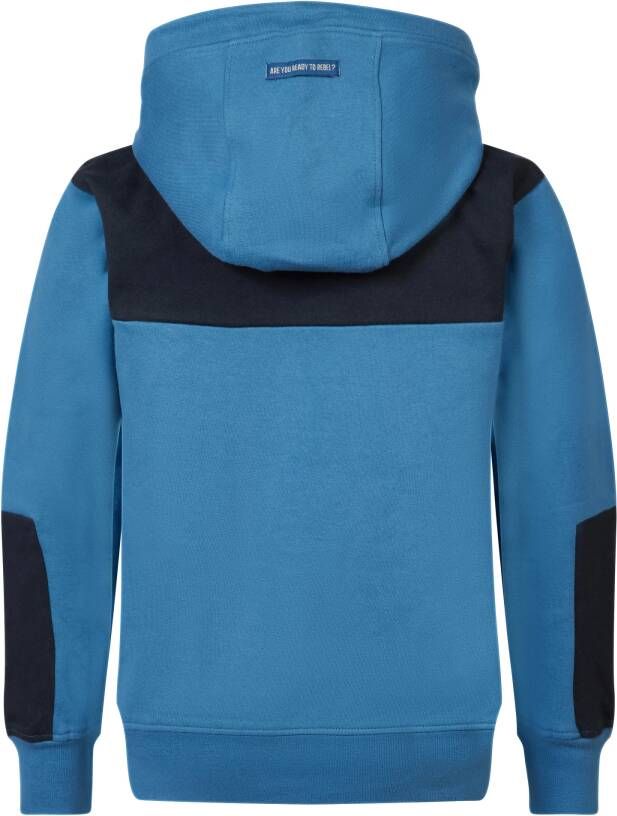 078 Blue Rebel jongens hoodie