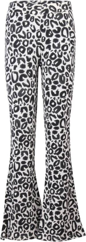 Blue Rebel meisjes flared legging 2404202 ecru