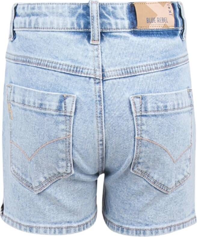 Blue Rebel meisjes jeans short 2404273 blauw