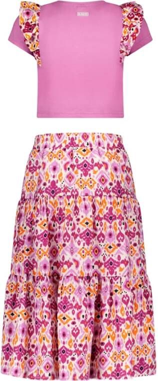 B.NOSY meisjes rok en crop top