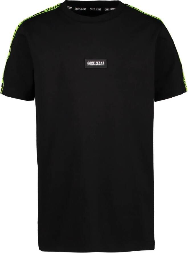 Cars ! Jongens Shirt Korte Mouw -- Zwart Katoen/elasthan