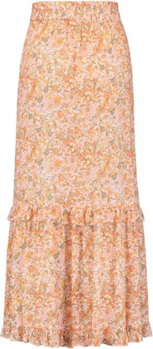 Circle of Trust meisjes maxi rok GS2218 oranje