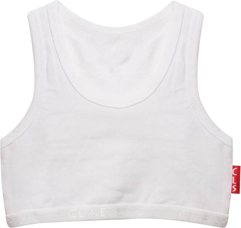 Claesen's meisjes bh top CL7511 wit