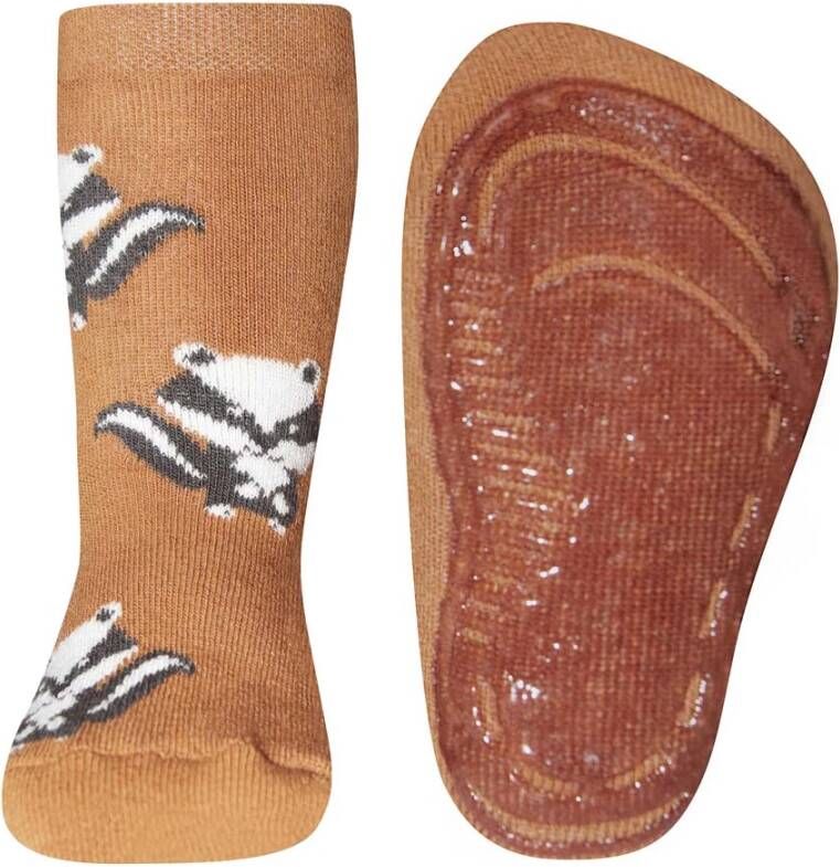 Ewers ! Unisex Sok Maat 34 Bruin Katoen/polyamide/elasthan