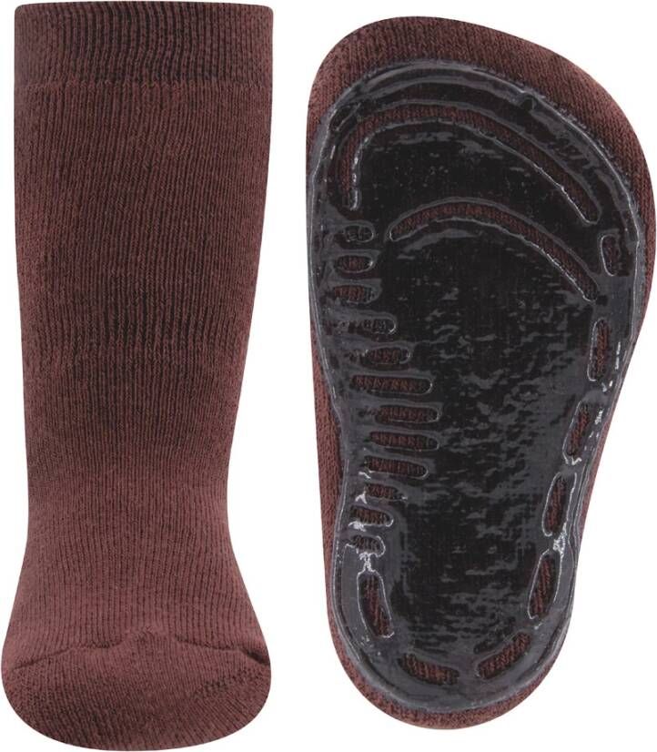 Ewers unisex anti slip sokken 241000/0364 bruin