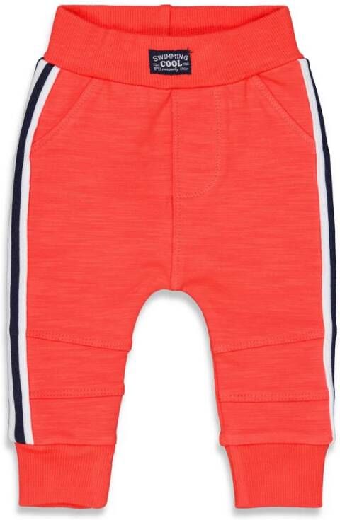 Feetje ! Jongens Lange Broek -- Rood Katoen/elasthan