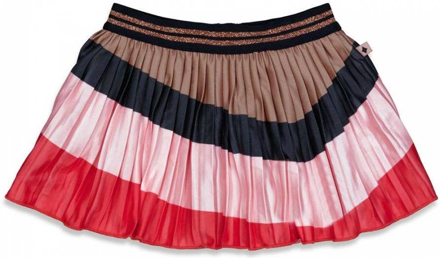 Feetje plissé, rok 50600126 rood