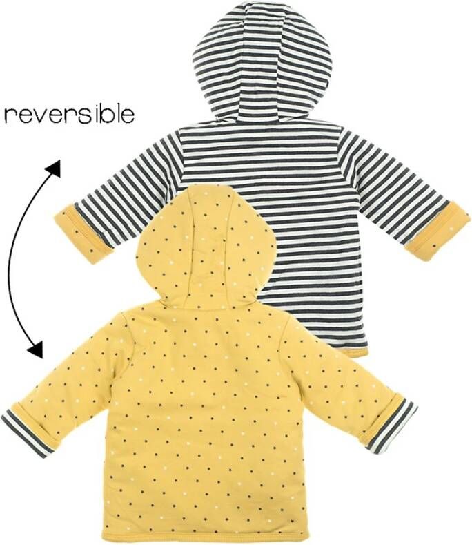 Feetje ! Unisex Vest -- Geel Katoen/elasthan