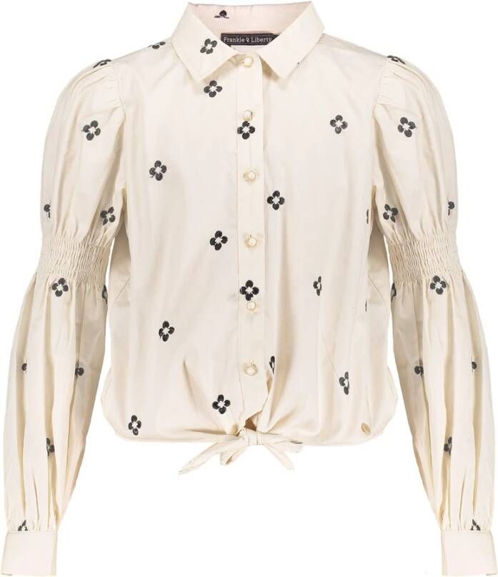 Frankie & Liberty Gebroken Wit Blouse Fabia Blouse