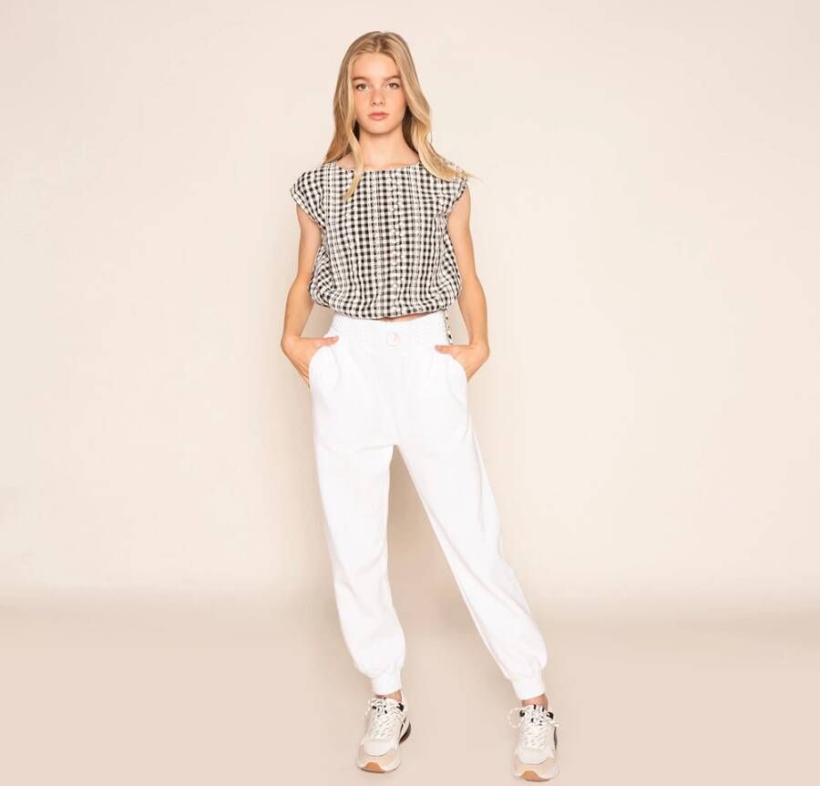 Frankie & Liberty meisjes top FL22115 wit