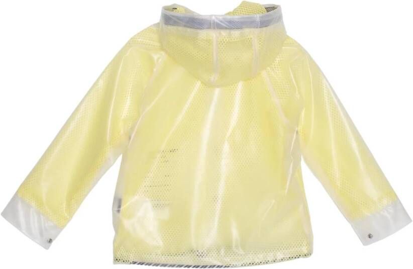 GOSOAKY unisex regenjas Famous Cow geel