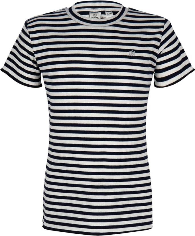 Indian Blue Jeans ! Meisjes Shirt Korte Mouw Maat 128 Diverse Kleuren Katoen/elasthan