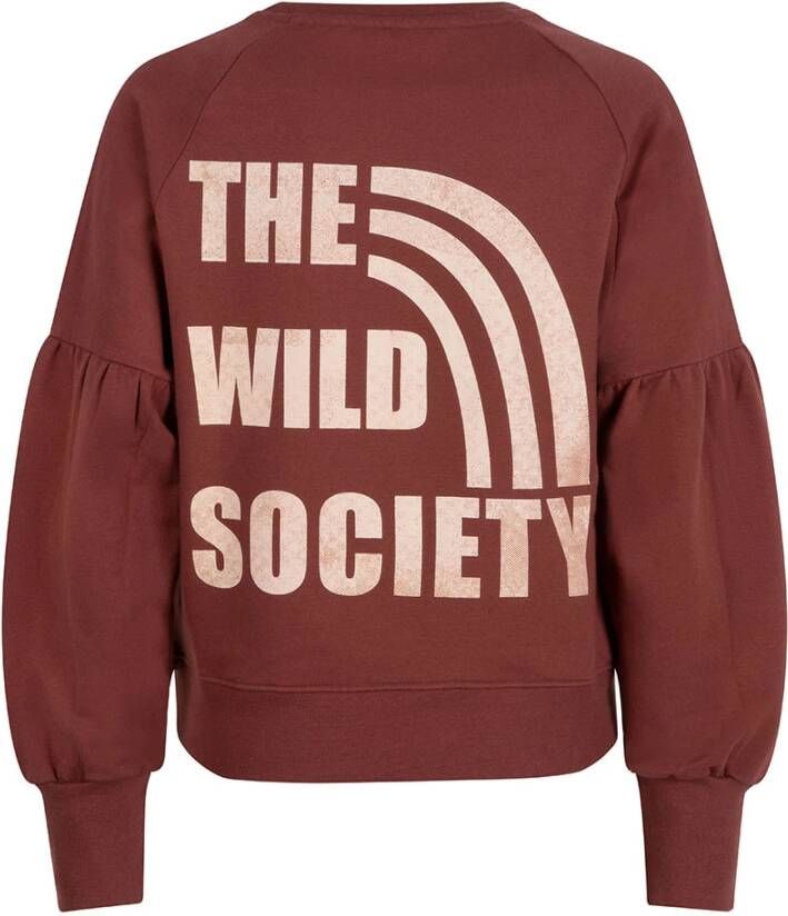 Indian Blue Jeans meisjes sweater IBGW22 4013 brui