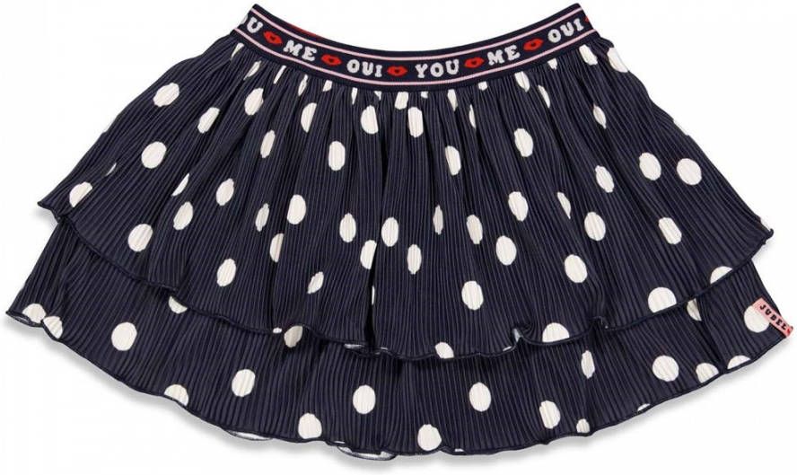 Jubel pliss&#xE9, rok 90600214 blauw